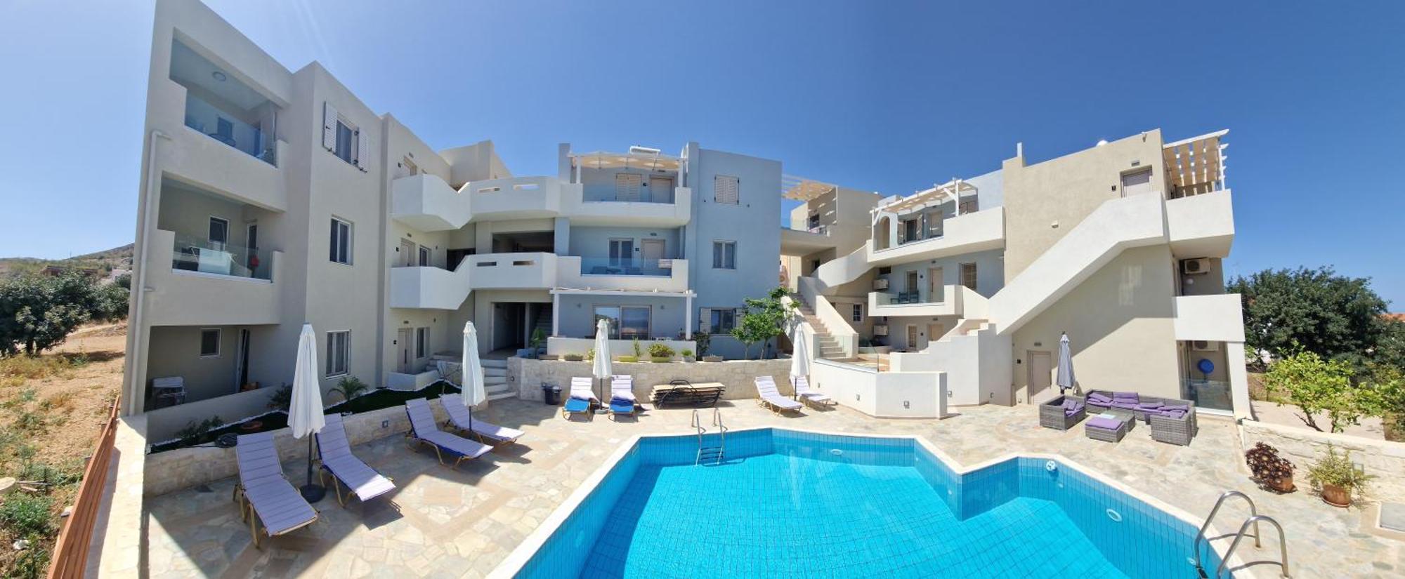 Sandika Apartments Hersonissos  Exteriör bild